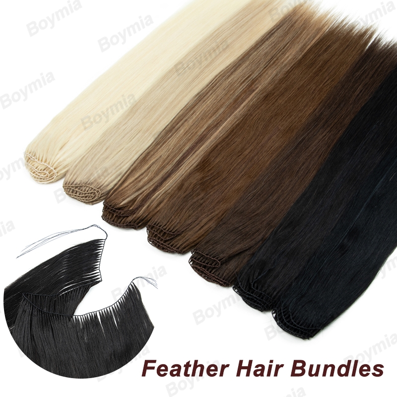 Invisible Tape In Extensions Real Hair - Extensioni di Capelli in Piuma, Fasci
