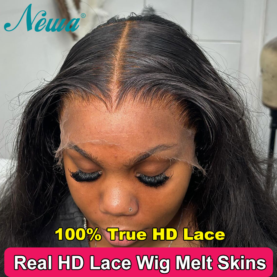 Hd Lace Frontal Wig Human Hair Pre Plucked - Parrucche per capelli umani con parte