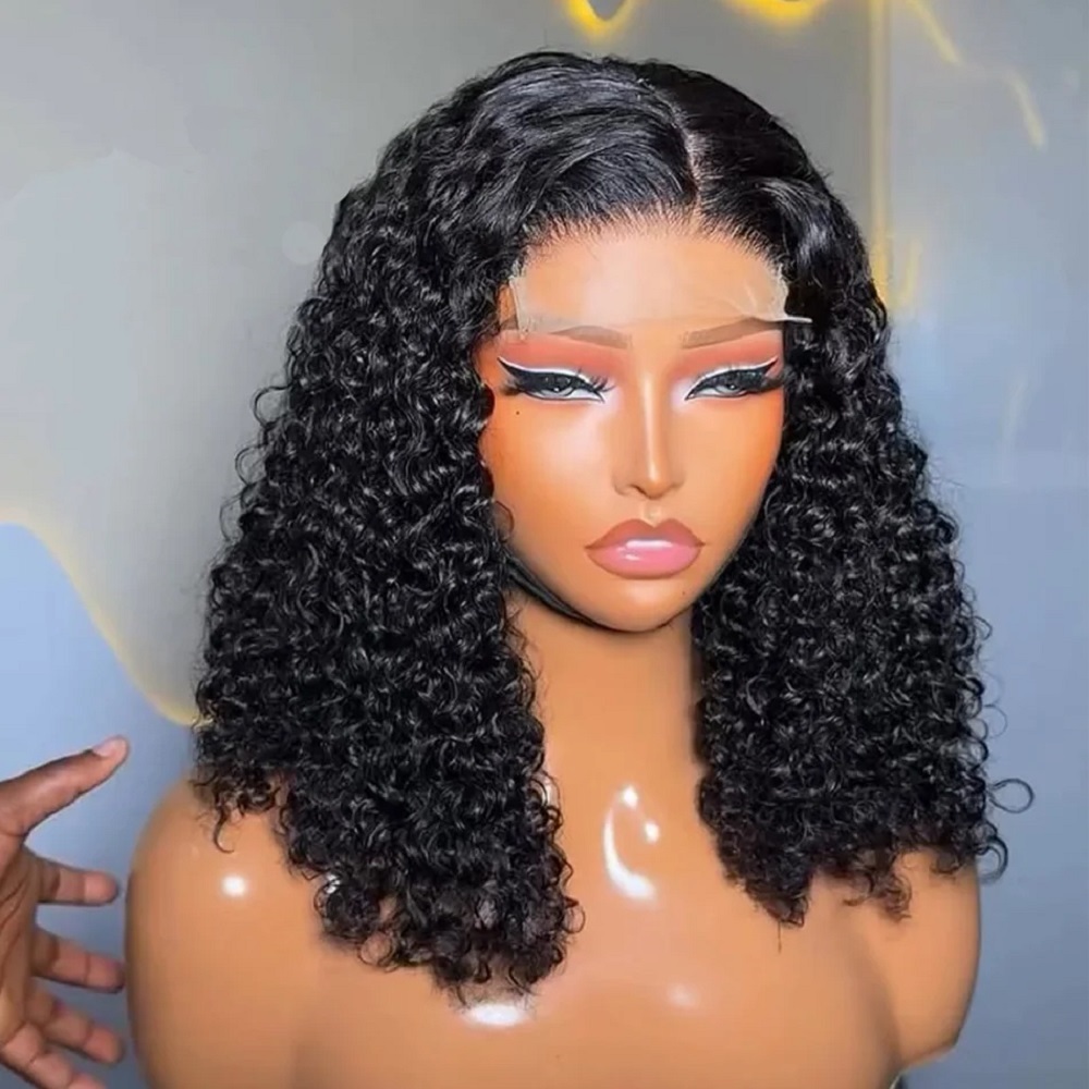 Glueless Wear And Go Human Hair Wig - Parrucche in Capelli Umani Ricci Ondulati