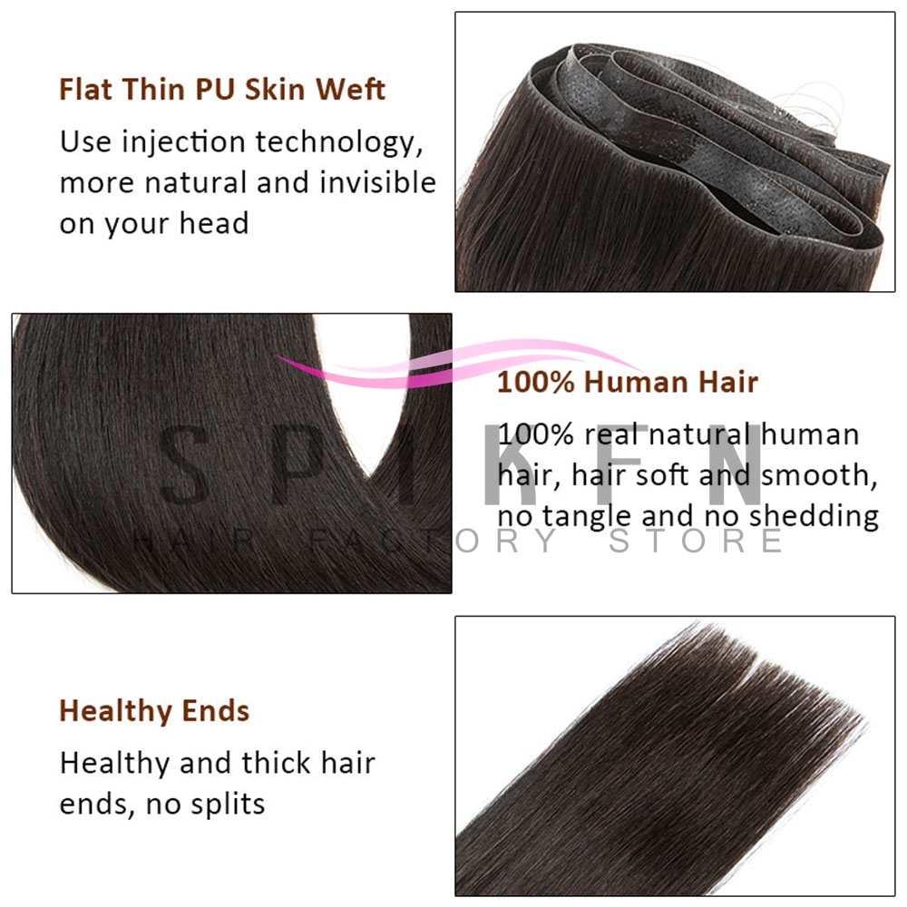 Extensioni per capelli umani c - Invisible Tape In Extensions Real Hair recensione e prezzo