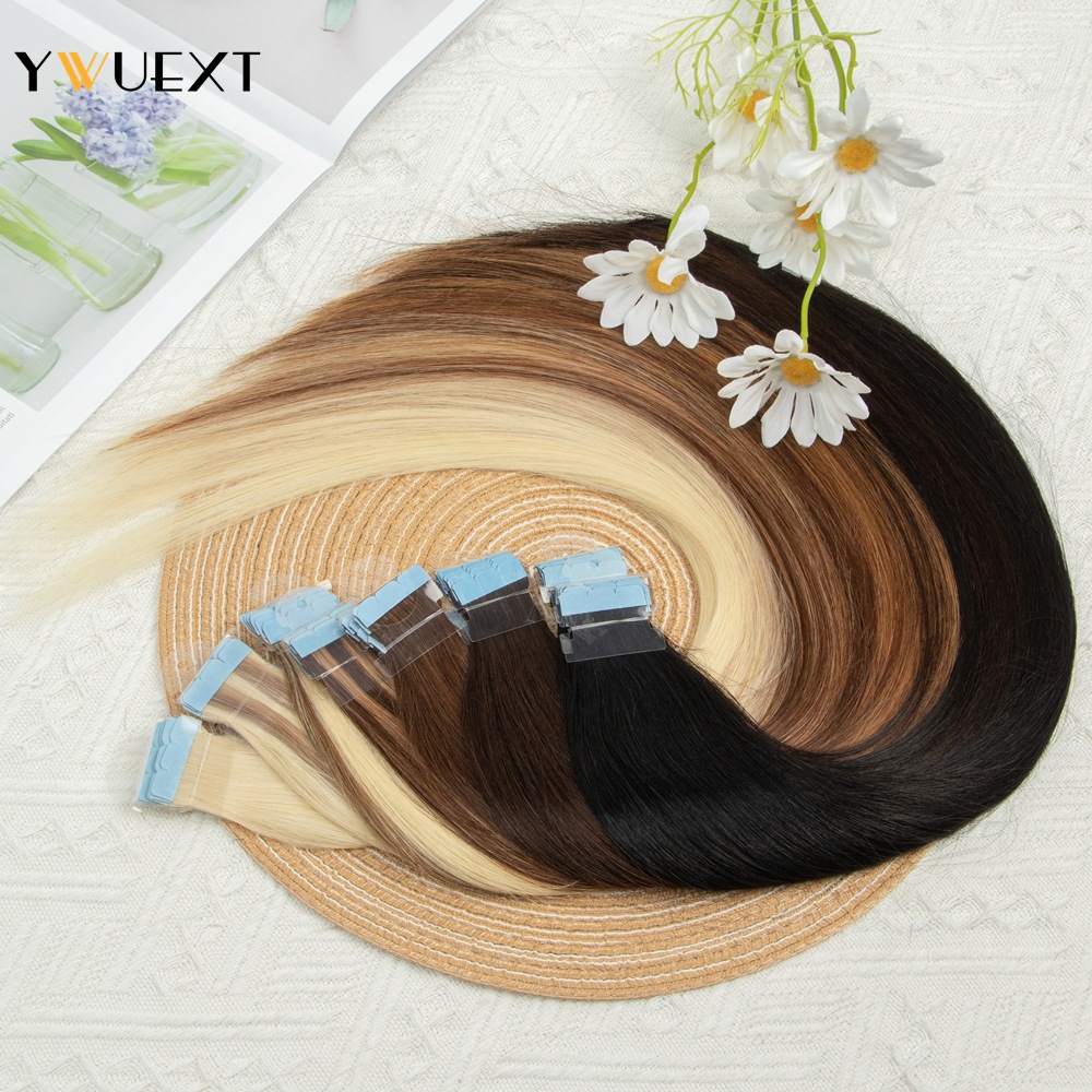 YWUEXT Mini nastro nelle esten - Invisible Tape In Extensions Real Hair recensione e prezzo