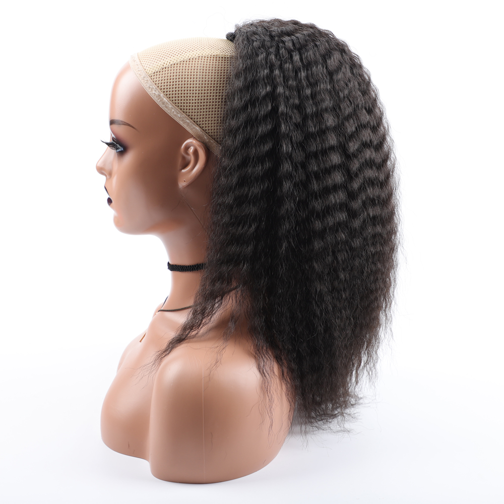 Falso coulisse sintetica coda  - Drawstring Afro Curly Puff Ponytail recensione e prezzo