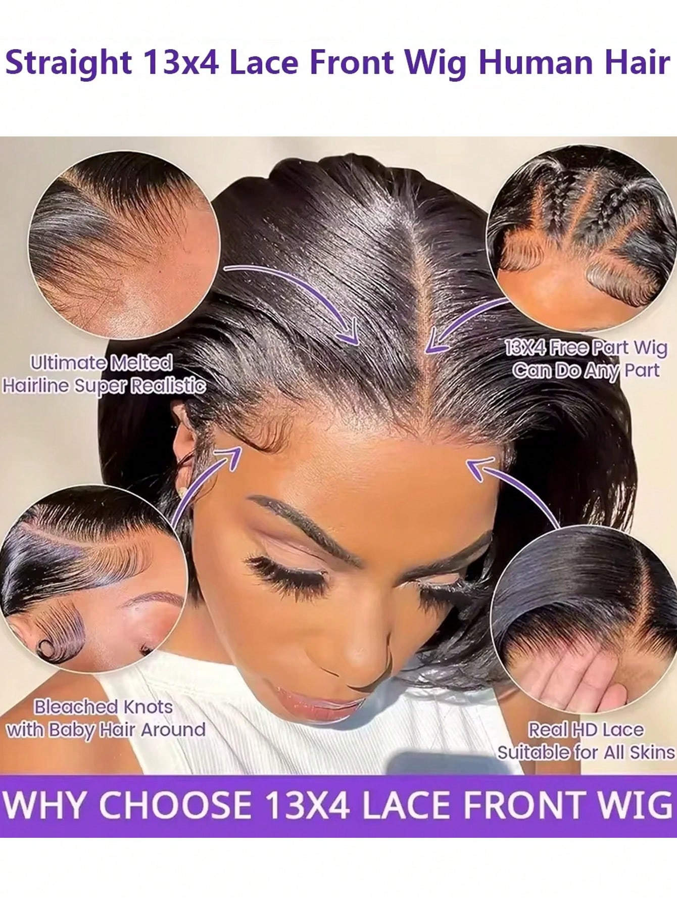 Parrucche Gowik con Frontale i - Pre Parted 13X4 Lace Front Bob Wig recensione e prezzo