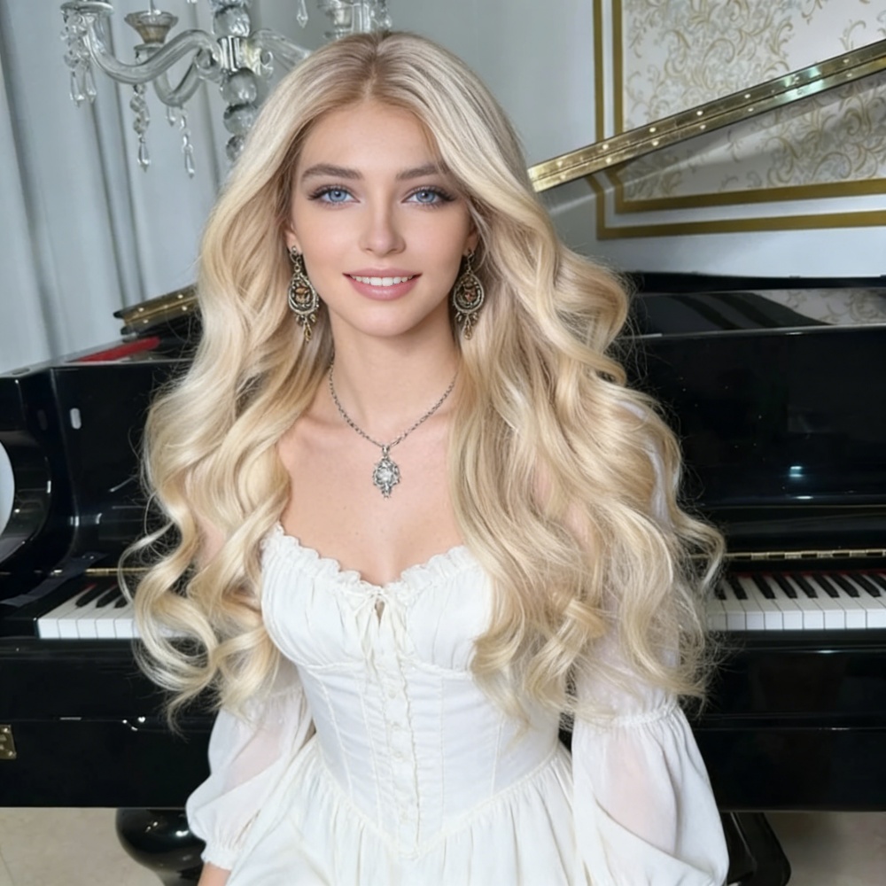 Parrucche Lace Front Ombre 613 - 613 Blonde Body Wave Lace Front Wig recensione e prezzo