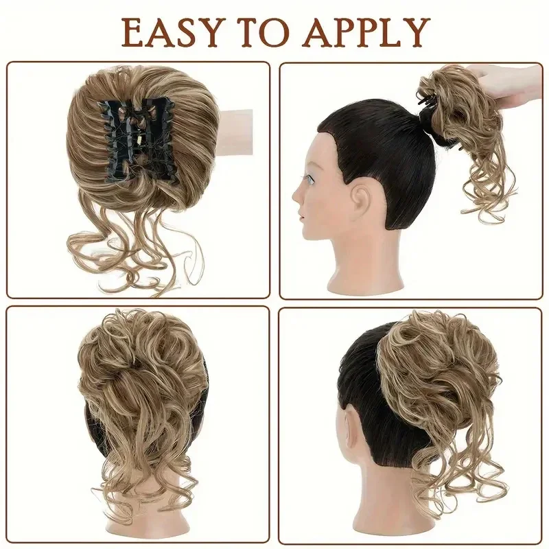 Chignon per capelli disordinat - Claw Clip Messy Bun Hair Piece recensione e prezzo