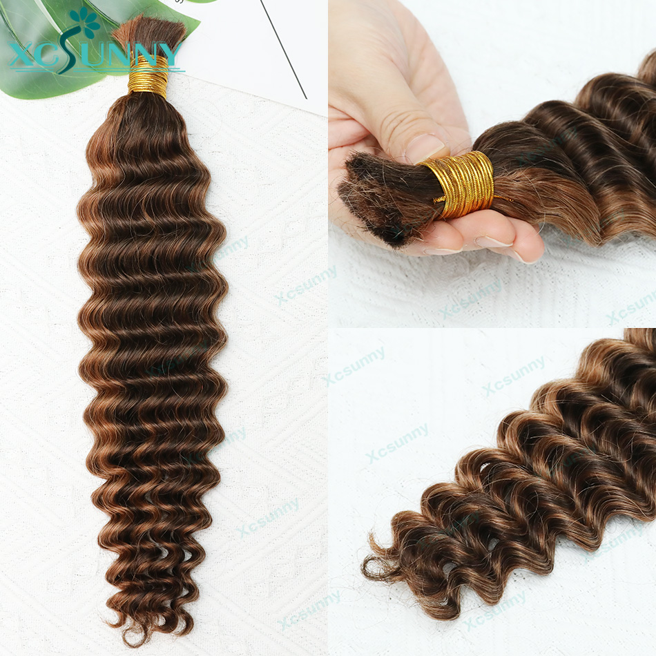 Colore # Extension per capelli - Water Wave Bulk Human Hair For Braiding recensione e prezzo