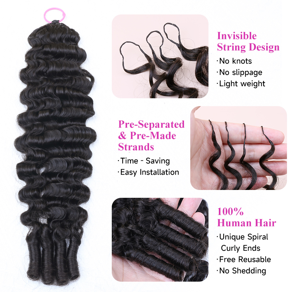 100% capelli umani, trecce a p - Hair Bundles recensione e prezzo