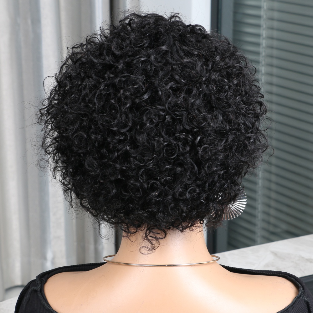 Parrucca Pixie Cut in Capelli  - Short Pixie Cut Wig Human Hair Cheap recensione e prezzo