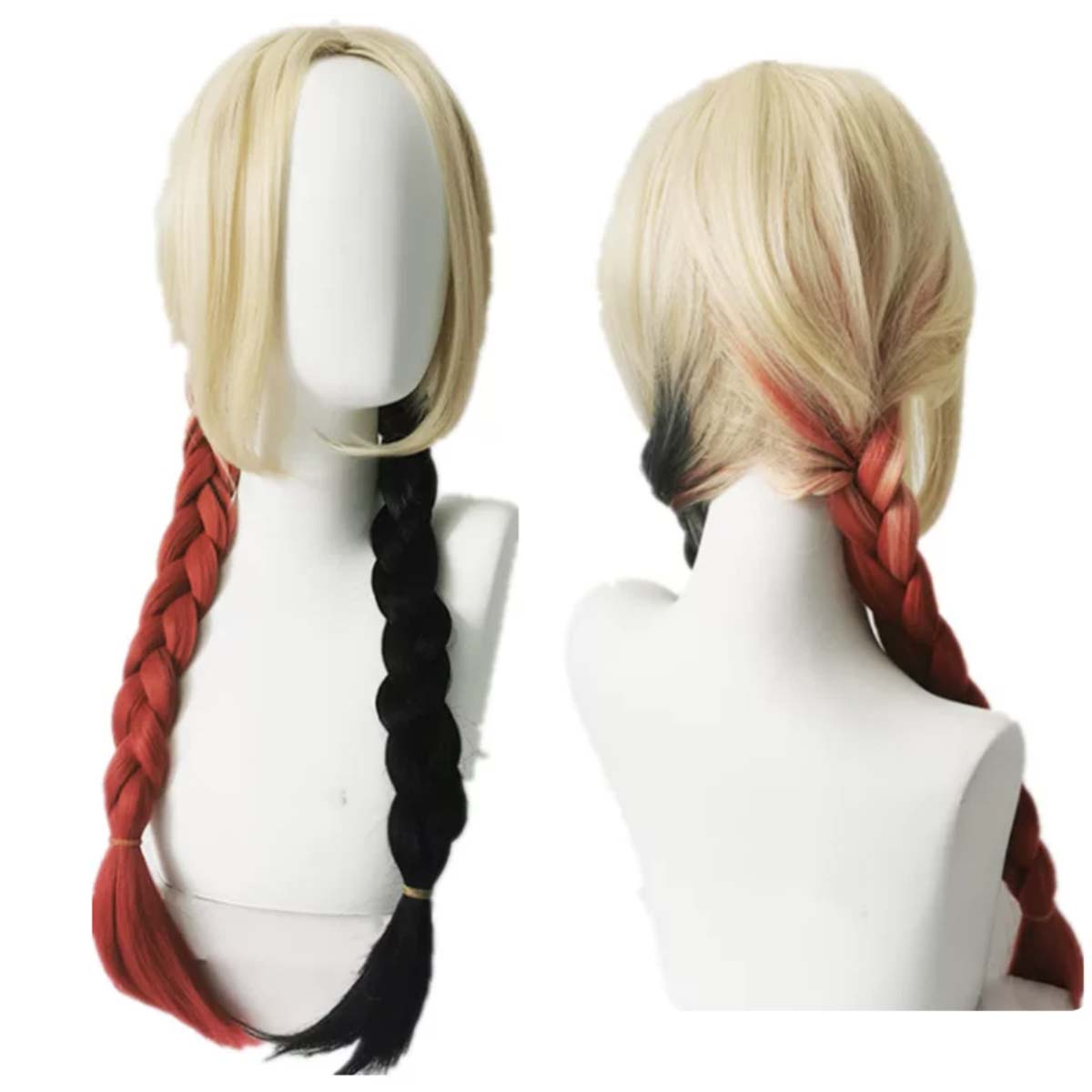 Parrucca da Cosplay Quinn per  - Synthetic Braided Wigs For Black Women recensione e prezzo