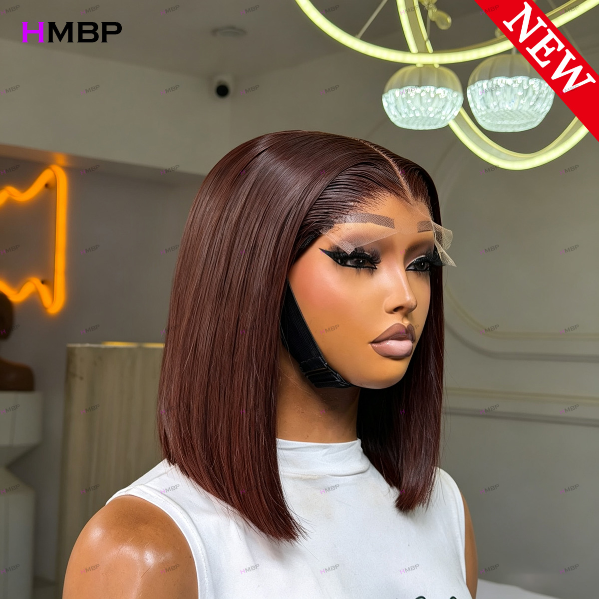 # Parrucca Bob Liscia Castano  - Lace Front Wigs recensione e prezzo