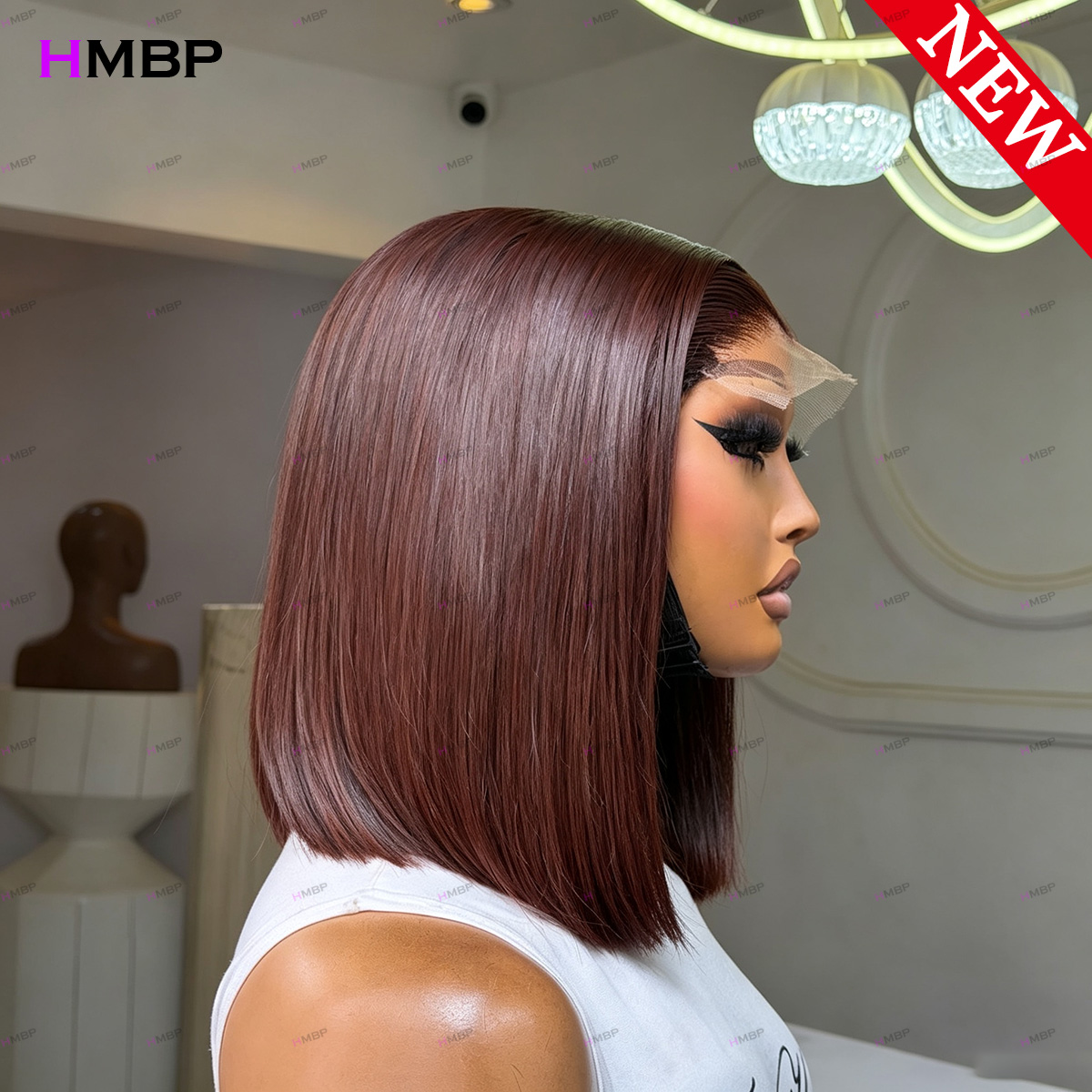 # Parrucca Bob Liscia Castano  - Lace Front Wigs recensione e prezzo