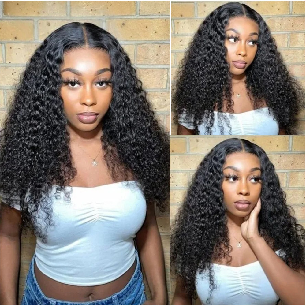 Densità 220% 12A Capelli Ricci - Hd Lace Frontal Wig Human Hair Pre Plucked recensione e prezzo