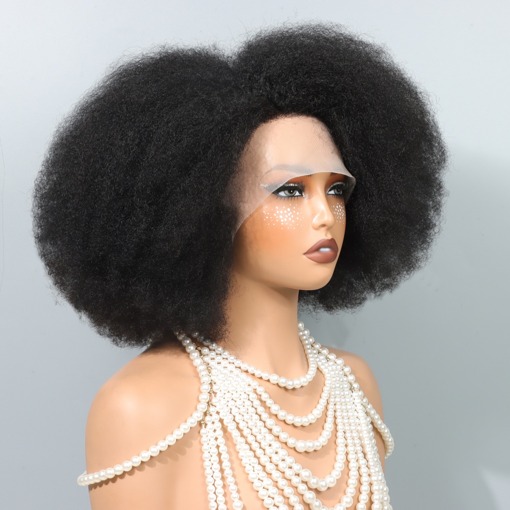 Parrucche Afro da 14 Pollici p - Glueless Wear And Go Human Hair Wig recensione e prezzo