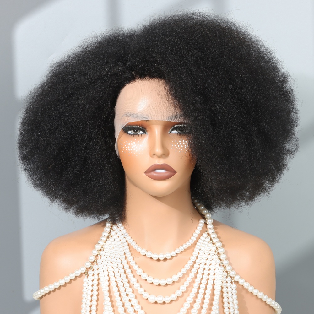 Parrucche Afro da 14 Pollici p - Glueless Wear And Go Human Hair Wig recensione e prezzo