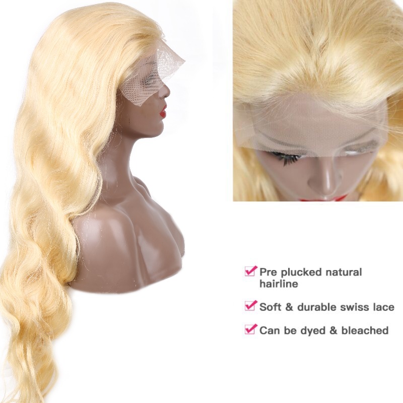 613 Biondo miele 13x4 Parrucca - 613 Blonde Body Wave Lace Front Wig recensione e prezzo