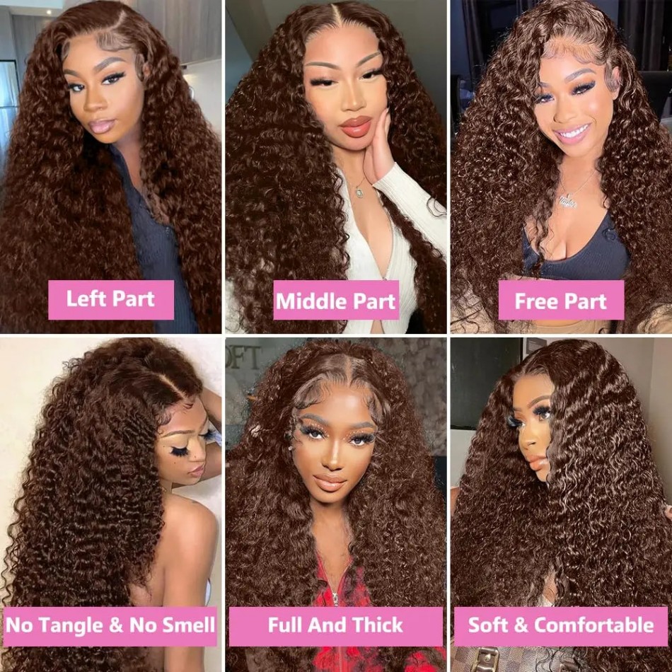 Parrucca riccia con frontale i - Hd Lace Frontal Wig Human Hair Pre Plucked recensione e prezzo